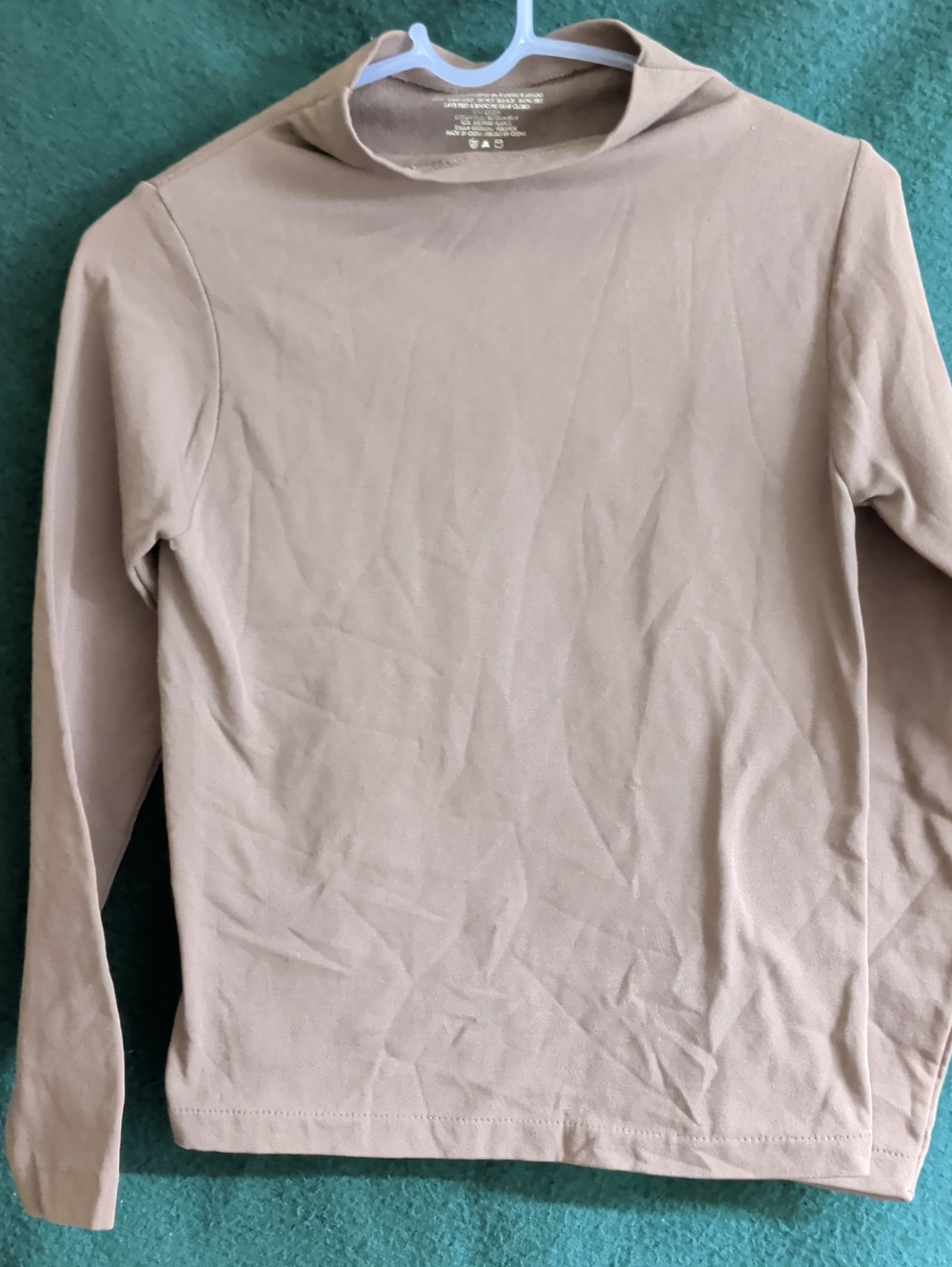 Women’s Long Sleeve Turtleneck Sweater - Taupe